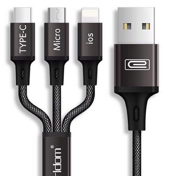 Tẩu sạc nhanh ô tô 2.1A, 2 cổng USB Earldom ES-120 chính hãng