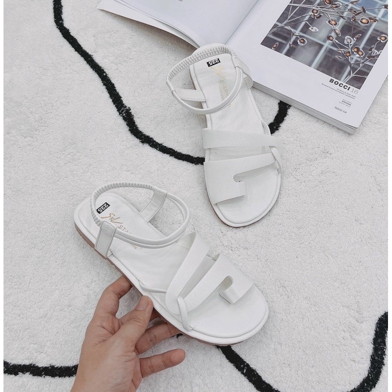 Sandal học sinh MAILIAA quai xỏ ngón kiểu mới đai thun đi êm