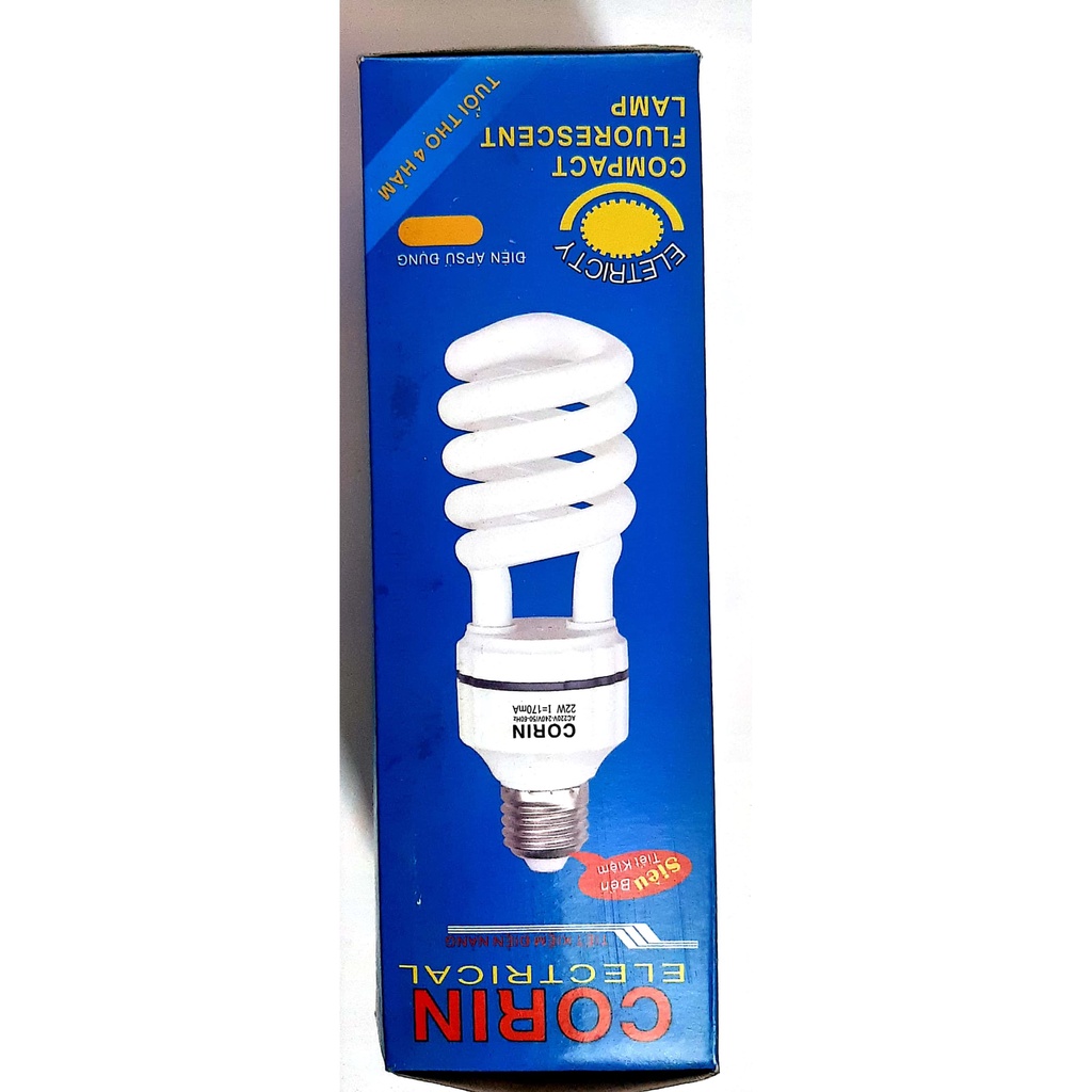 Bóng đèn huỳnh quang tiết kiệm điện năng Compac Corin