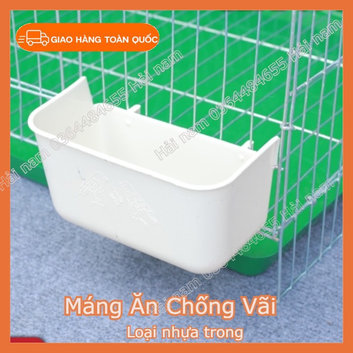 Máng ăn cho gà , chim bồ câu - Máng chống bới thức ăn - Đa dạng mẫu mã