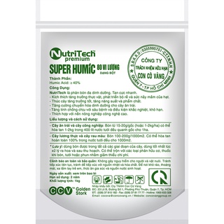 Phân bón Super Humic 80 vi lượng- NutriTech (1kg)
