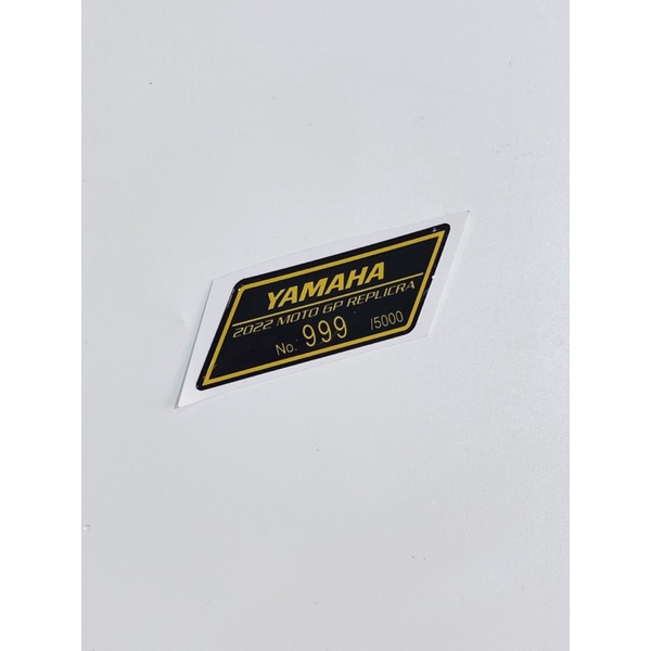 Tem nổi Fi Y15 ZR chữ Honda Yamaha Lead Future Wave số đẹp dán trang trí xe máy