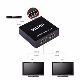 Bộ chia cổng hdmi 1 ra 2 màn hình splitter