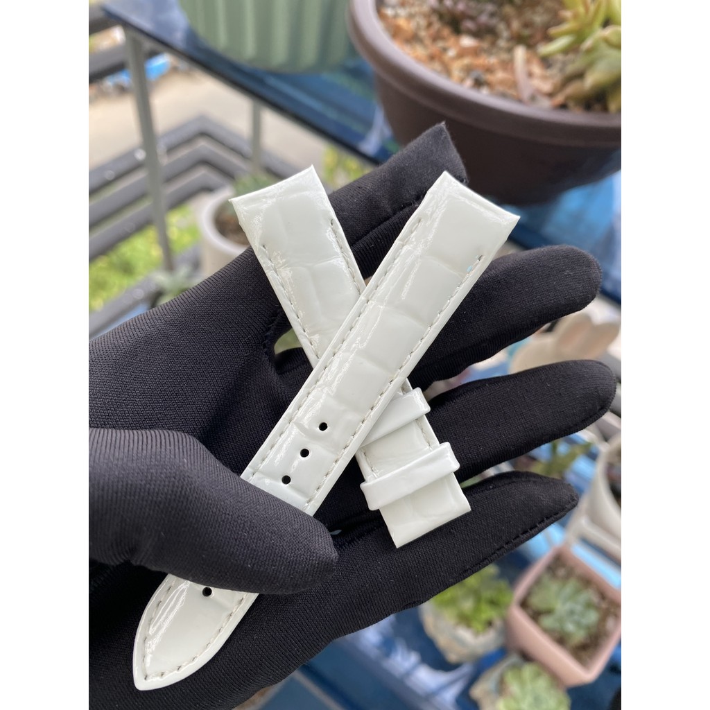 Dây da vân cá sấu dành cho đồng hồ tissot nữ  - size 18mm