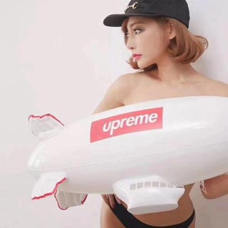Phao Máy Bay Supreme Trắng Đỏ Hottrend