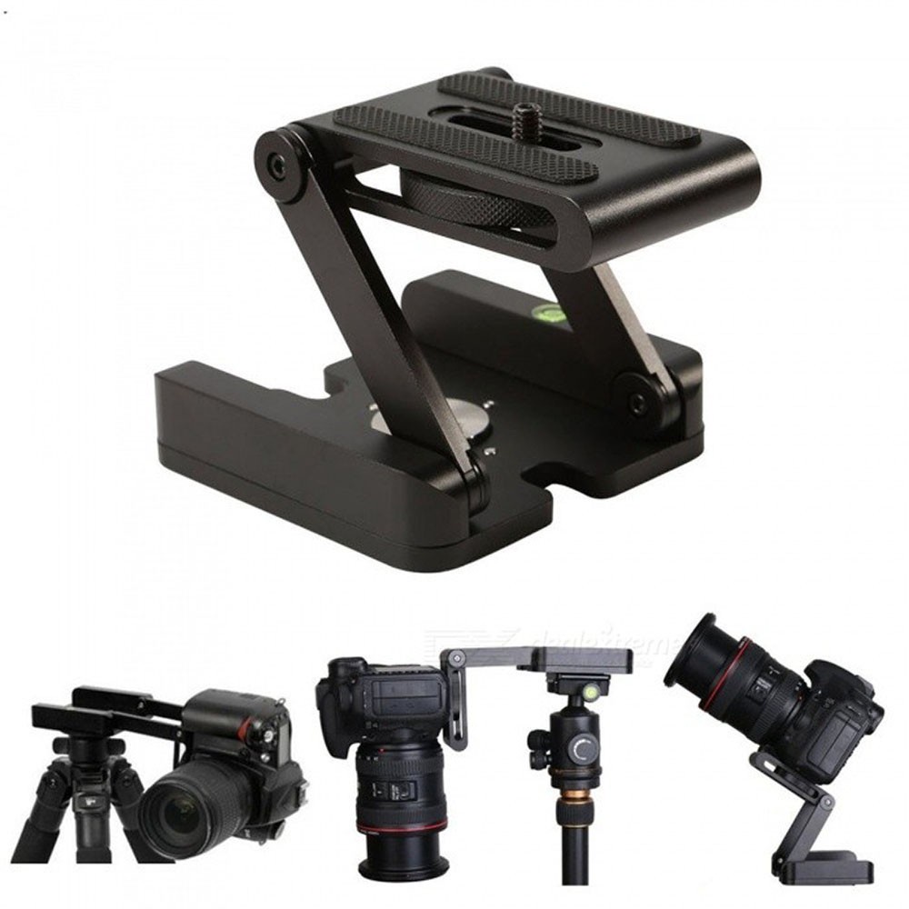 Giá đỡ máy ảnh điện thoại chữ Z HL988 - Phụ kiện chân gắn máy ảnh vào đường ray trượt quay phim Action hoặc Tripod -8155