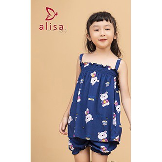 Alisa_Bộ ngủ xanh tím than