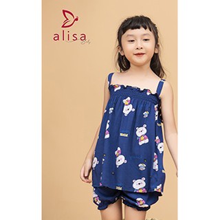 Alisa_Bộ ngủ xanh tím than
