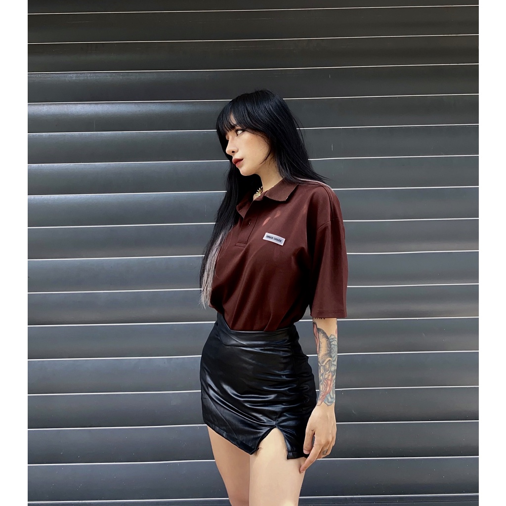 Áo Polo “ Tag Cao Su “ LocalBrand SUGAR SHARK Unisex Nam/Nữ