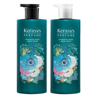 Dầu  gội, Dầu xả nước hoa hương vani và xạ hương trắng Kerasys Lovely Daisy Hàn Quốc 600ml