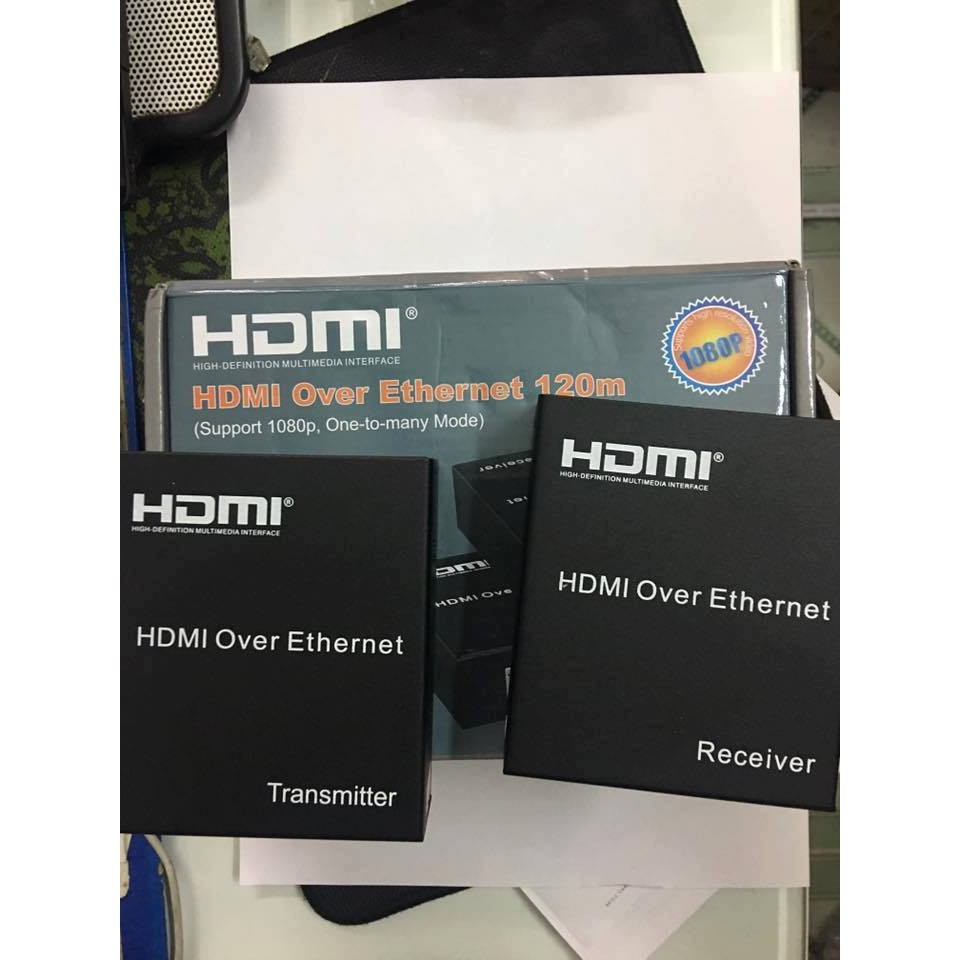 Bộ Chuyển HDMI To Lan 120m