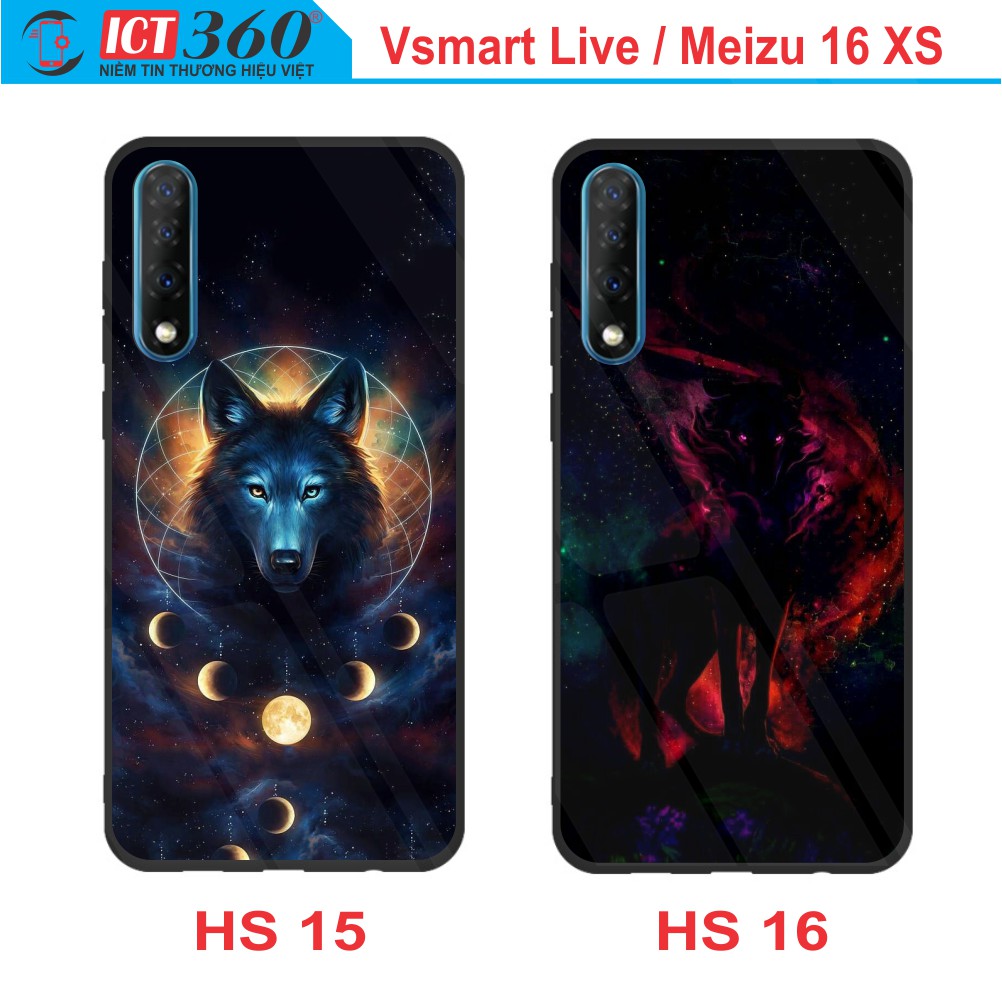 Ốp Lưng Kính VSMART LIVE/ MEIZU 16 XS - In Theo Yêu Cầu - Hình 3D