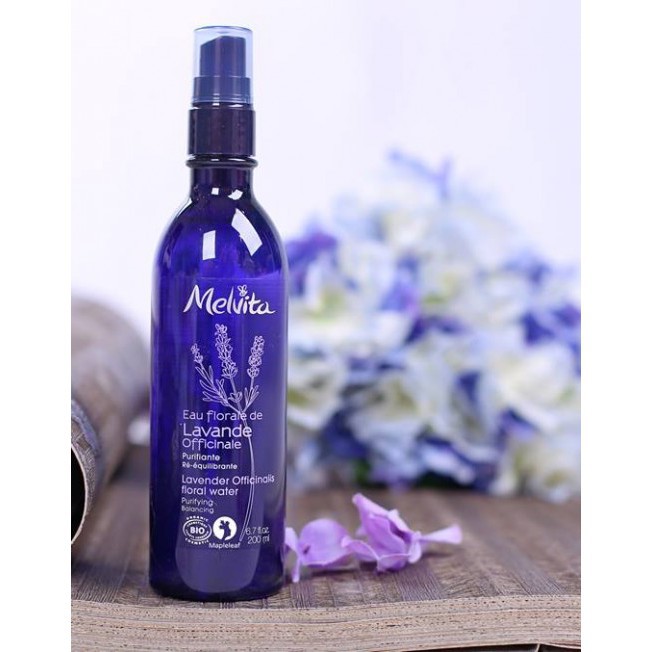 Toner Nước hoa hồng Melivita lavender 200ml Pháp