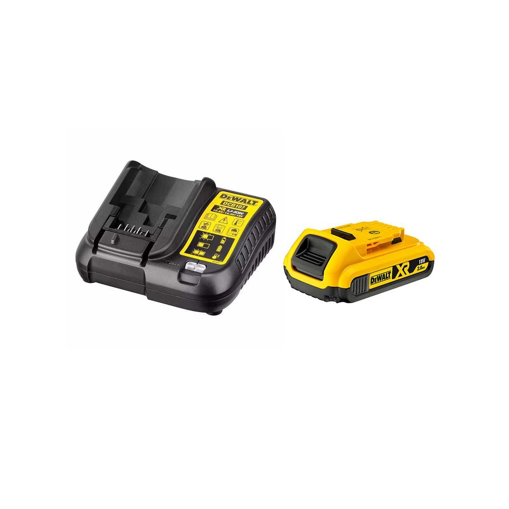 CÁC COMBO PIN VÀ SẠC DEWALT DCB183 2.0AH DCB184 5.0AH  - CHÍNH HÃNG  Battery Kit
