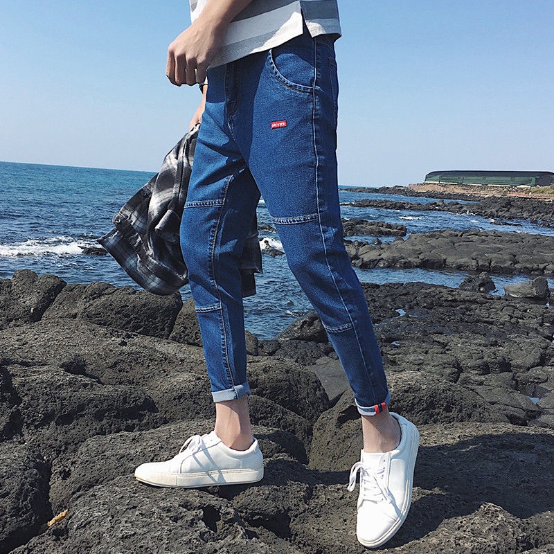 Quần Jeans Ngắn Thời Trang Mùa Hè Mới Dành Cho Nam