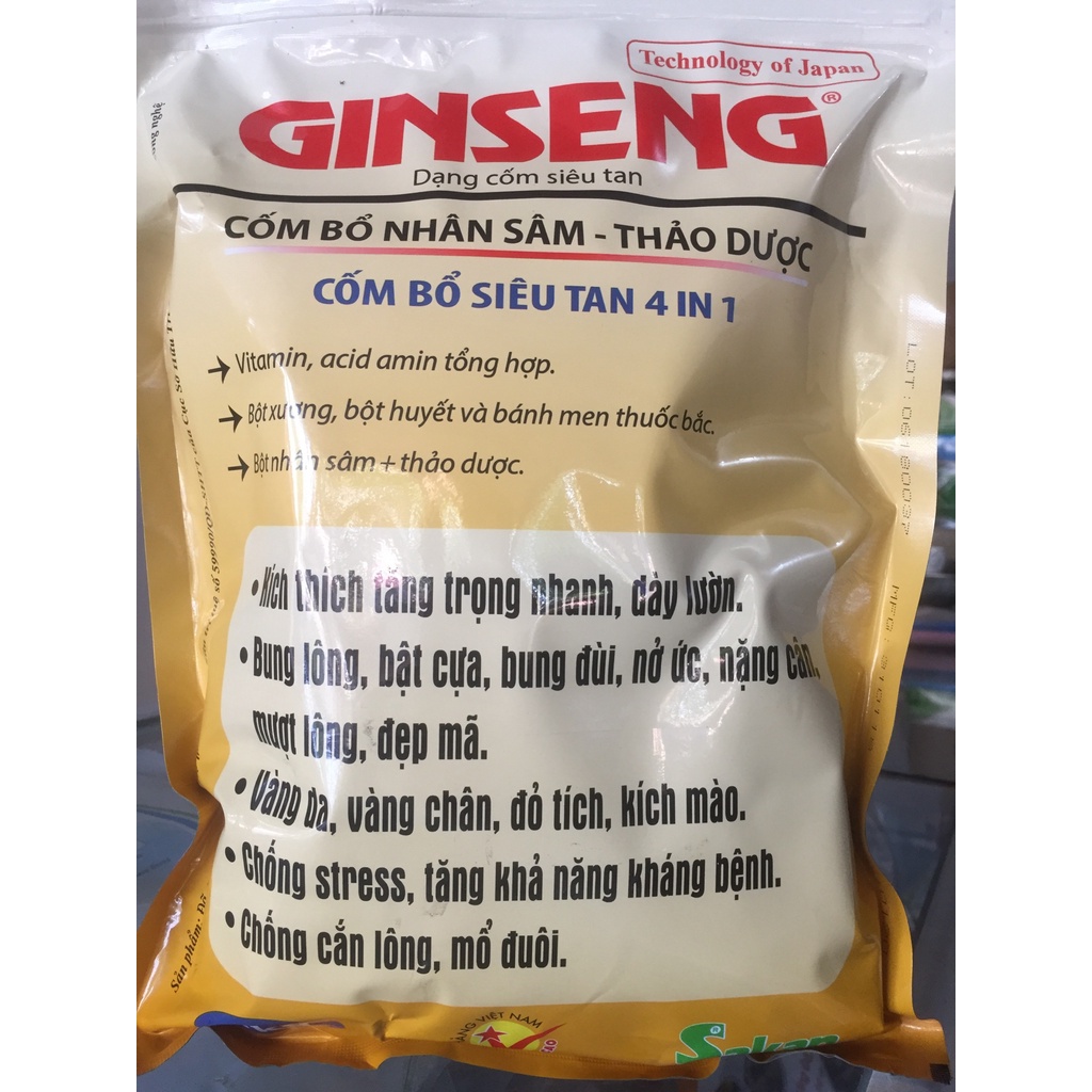 Ginseng nhân sâm dạng cốm 1kg