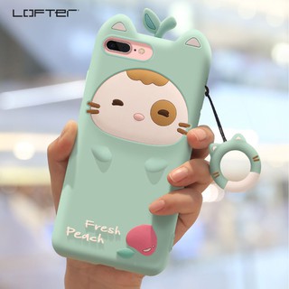 Ốp lưng Thú Cưng Dễ thương Cho Iphone ( LOFTER )
