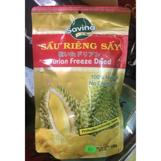 Sầu riêng sấy Savina 100g