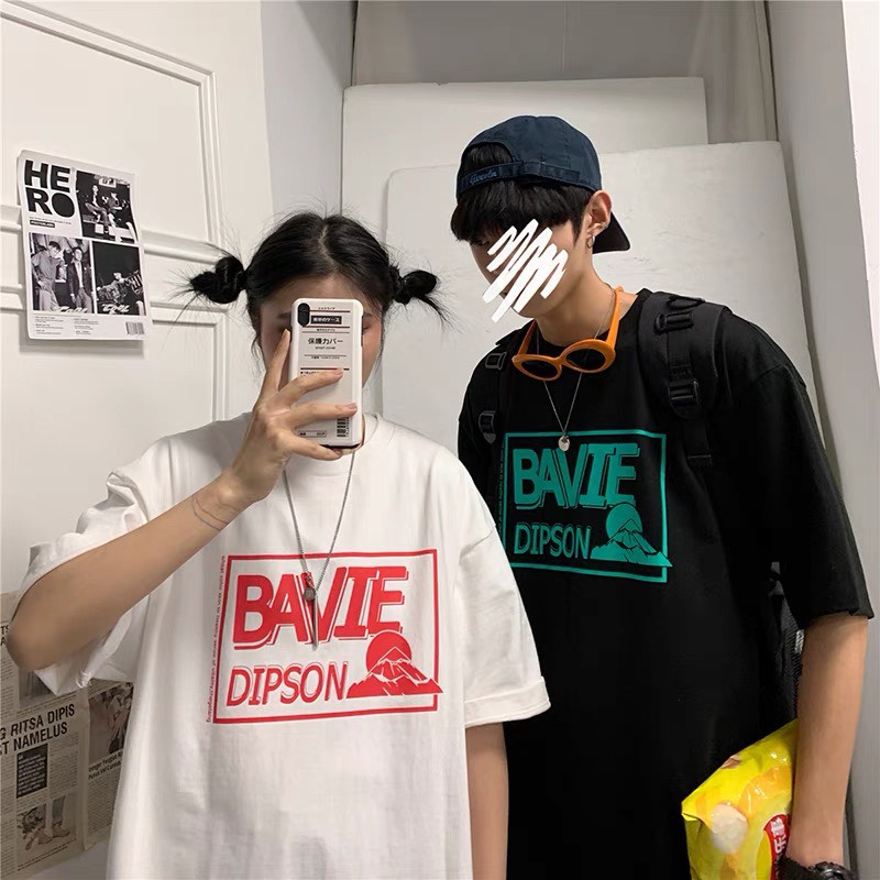 Áo thun phông nam nữ tay lỡ form rộng unisex AT 518