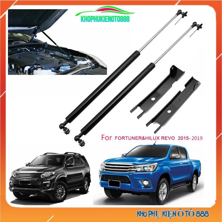 Ty capo Fortuner 2017-2018-2019-2020-2021-2022 hỗ trợ mở nắp ca pô tự động dễ dàng