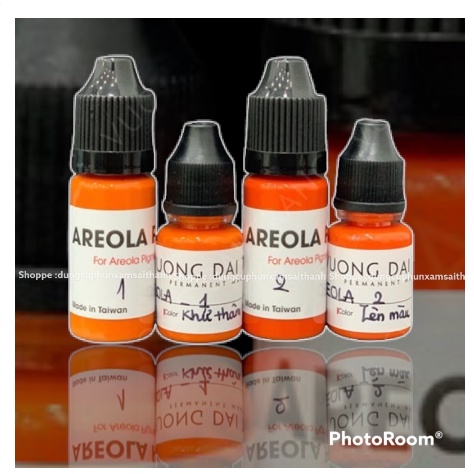 [CHÍNH HÃNG] Mực Nhũ Hoa AREOLA mini 3,3ml /Fullsize 10ml