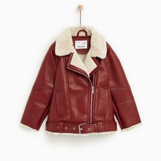 áo da zara kid sz 13-14 auth