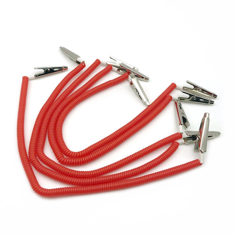 Bộ 5 kẹp lò xo giữ khăn giấy nha khoa có dây tiện dụng