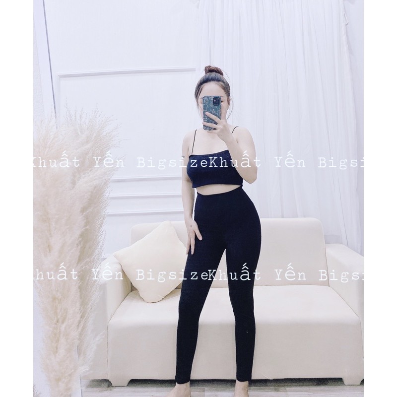 Quần legging bigsize cạp cao nâng mông nhỏ bụng co giãn Q1 | BigBuy360 - bigbuy360.vn