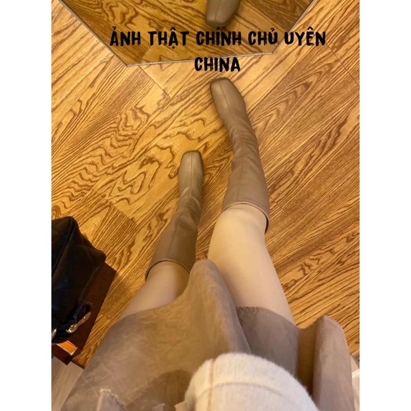 BOOTS CỔ CAO CỰC ĐẸP DA XỊN , LÓT LÔNG , KHOÁ ĐẰNG SAU | BigBuy360 - bigbuy360.vn