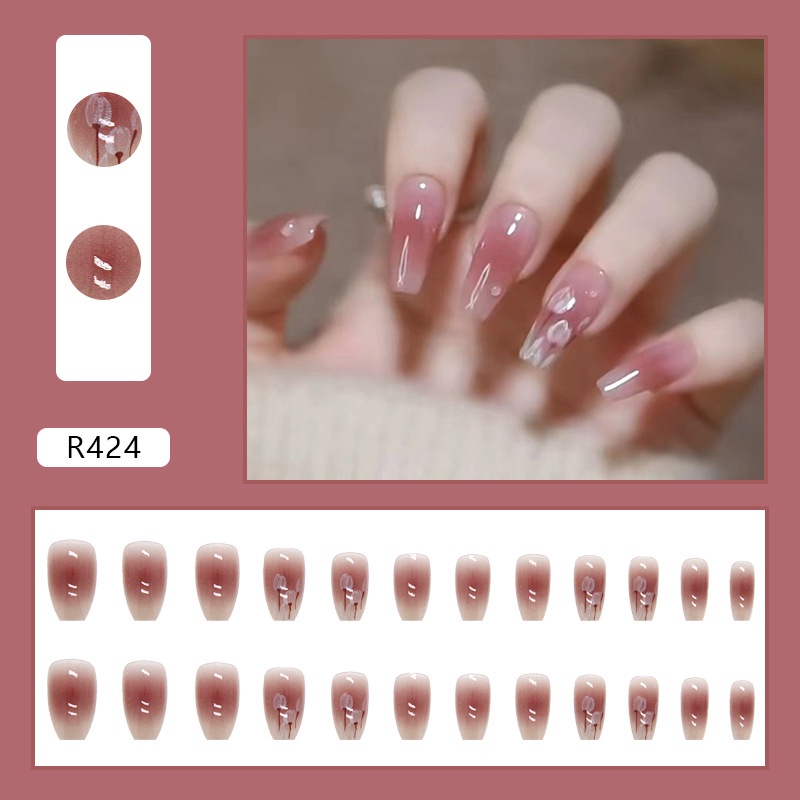 Móng giả mã hot kèm keo làm nails ABa Store