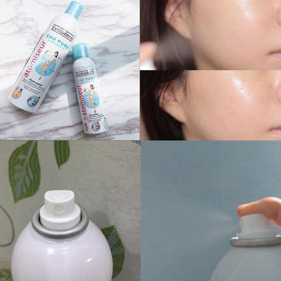 [Mã SKAMLTSM11 giảm 10% đơn 99K] Xịt khoáng Evoluderm Atomiseur Eau Pure Spray Mist 400ml | BigBuy360 - bigbuy360.vn