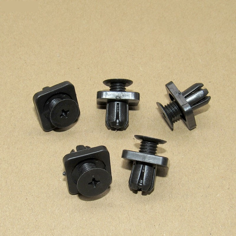 Set 10 đinh tán nhựa vuông cho Honda  - Chốt vít nở cho ô tô