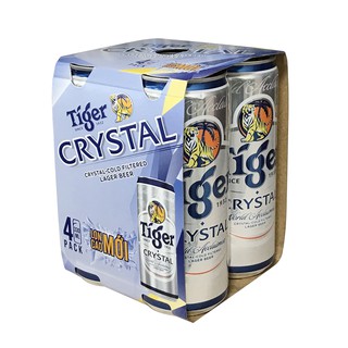 Bia Tiger bạc Crystal 330ml