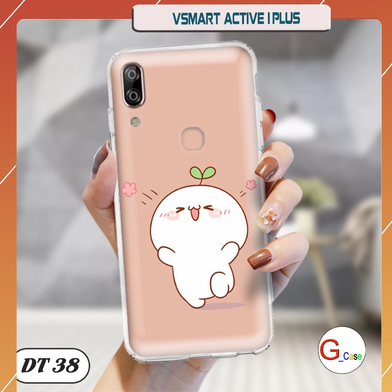 Ốp lưng điện thoại Vsmart Active 1 Plus dẻo trong in hình