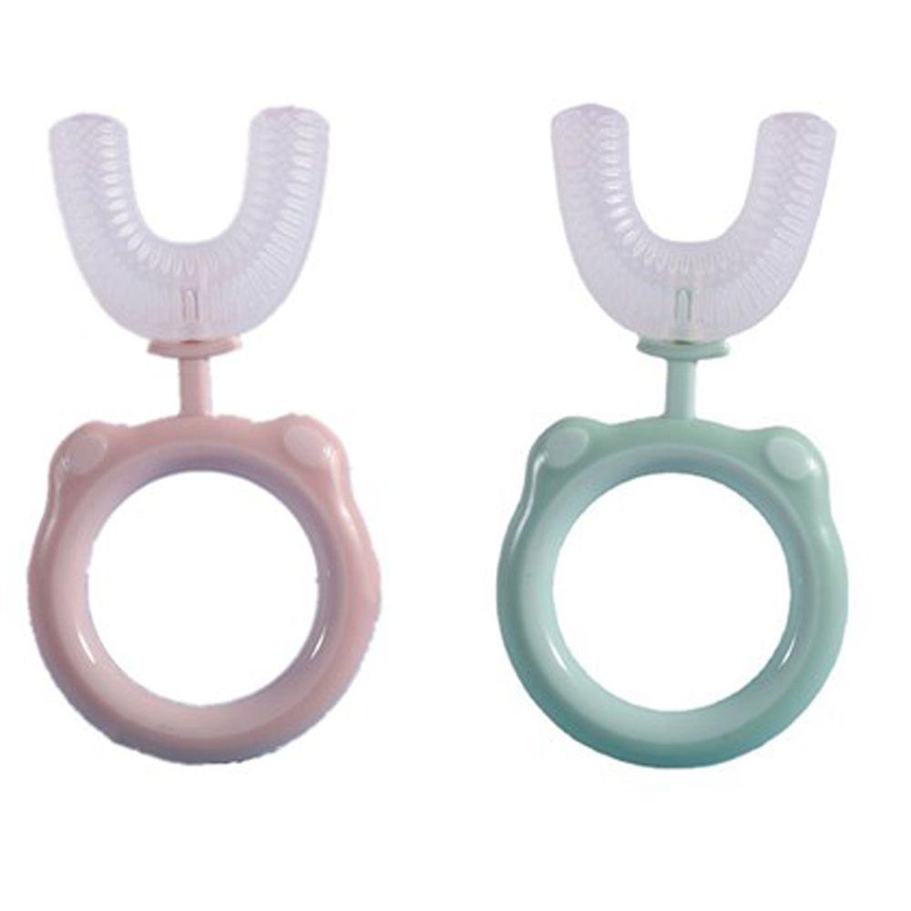 Bàn Chải Đánh Răng AUGUSTINA Hình Chữ U Cầm Tay Tiện Dụng Cho Bé