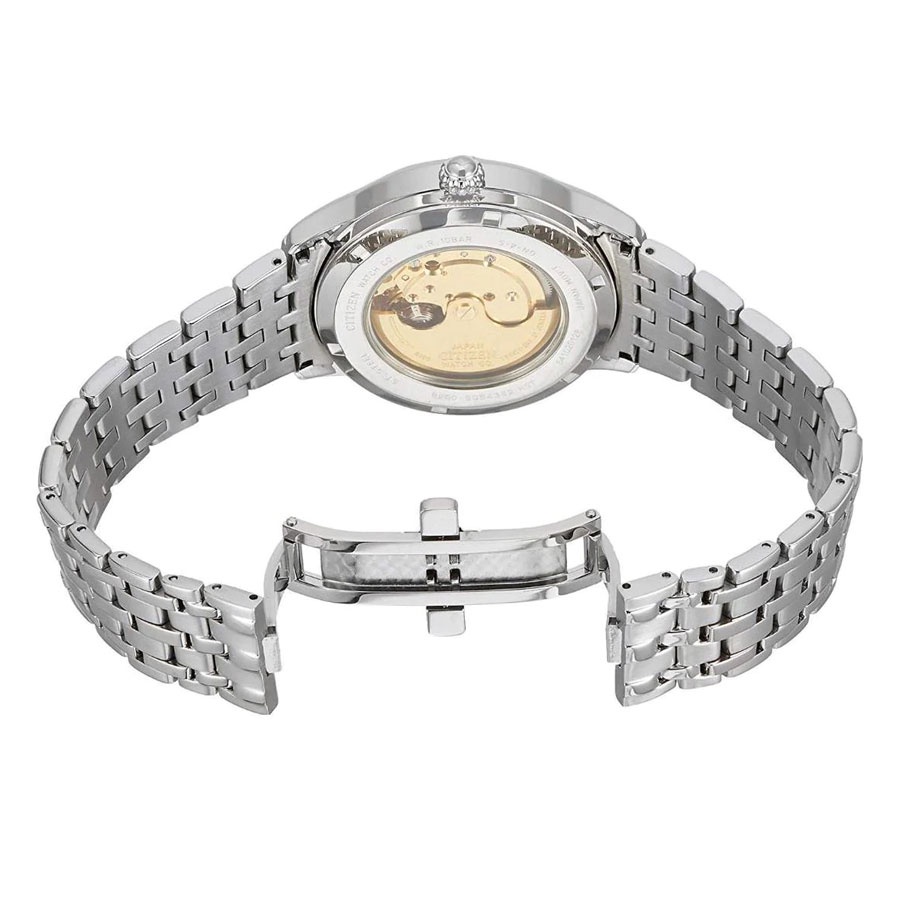 Đồng Hồ Nam Citizen Dây Thép Không Gỉ NH8325-56E - Mặt Đen (Sapphire)