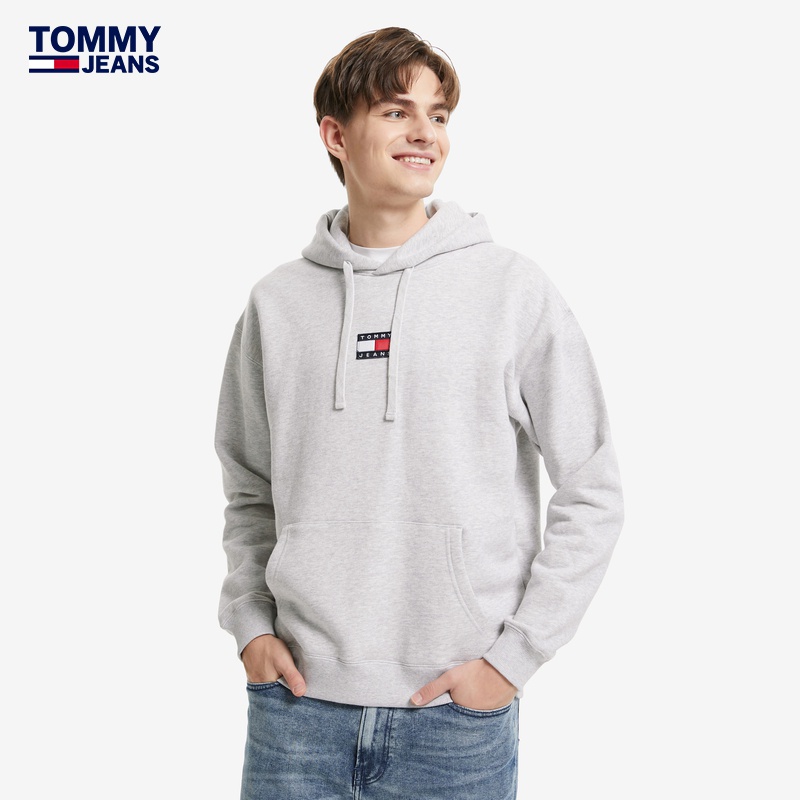 Áo Hoodie Tommy Chất Nhung cotton Dáng Rộng In Hình Lá Cờ Độc Đáo Cho Nam Và Nữ 11823