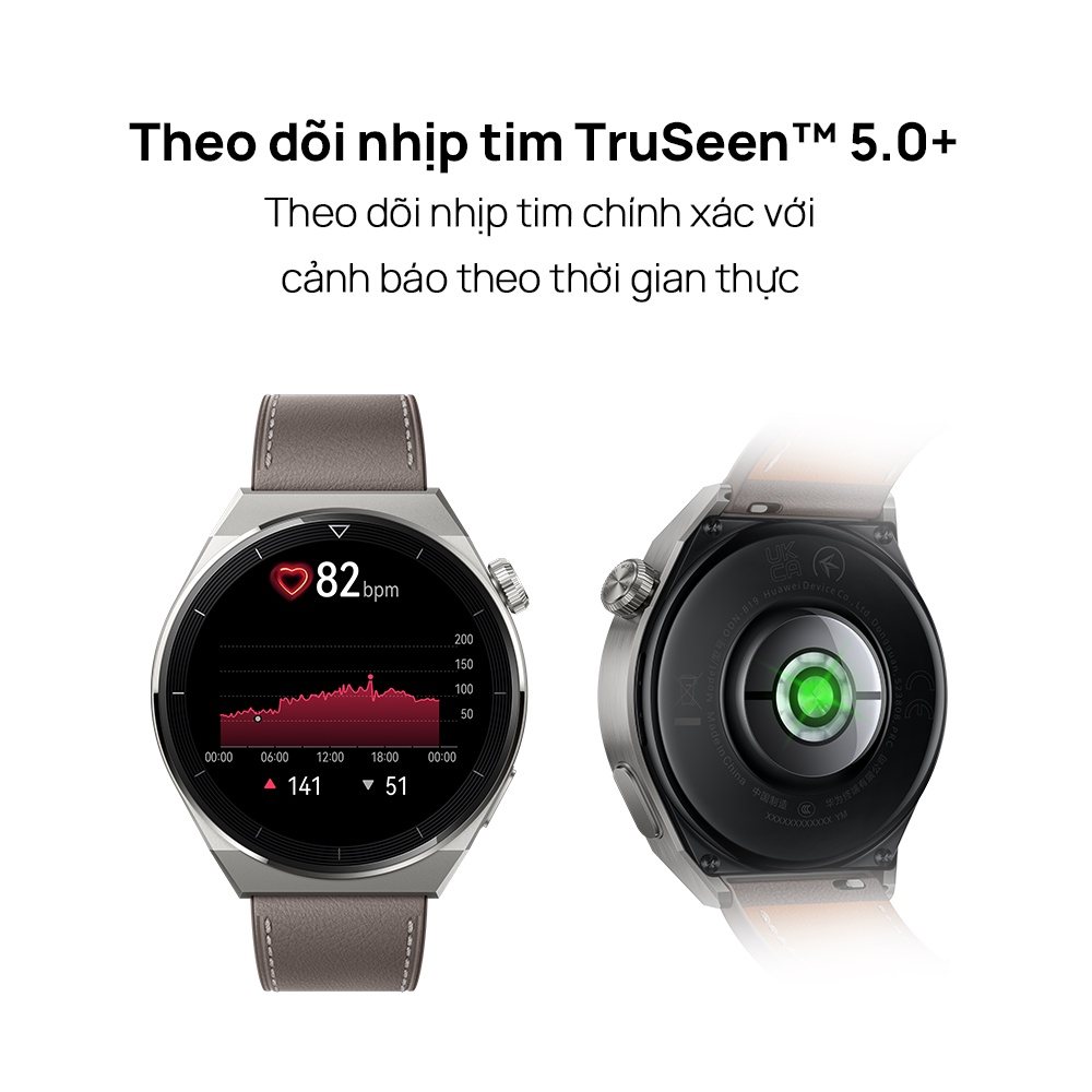 Đồng Hồ Thông Minh HUAWEI WATCH GT 3 Pro | Gốm tinh thể nano | Điện tâm đồ | Lặn tự do | BigBuy360 - bigbuy360.vn