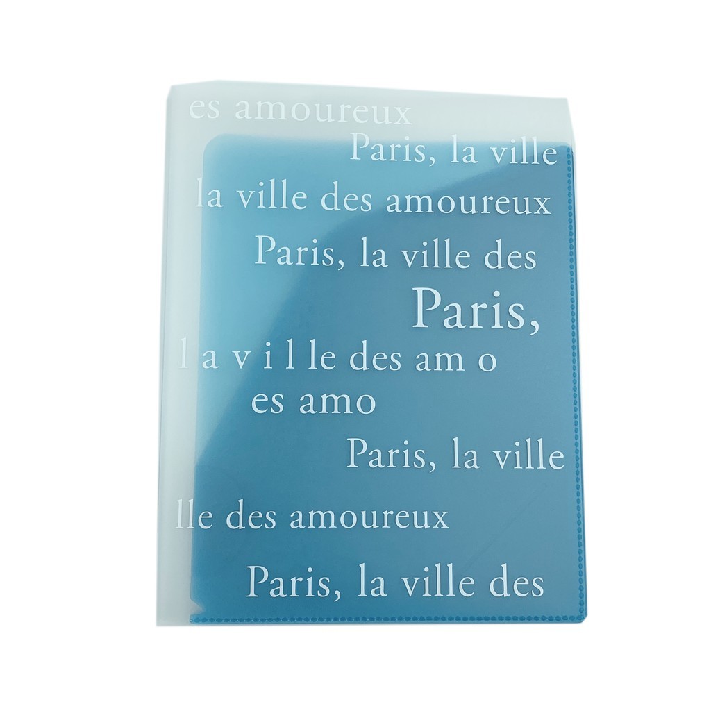 Double A Bìa hồ sơ nhiều ngăn thiết kế kiểu Paris