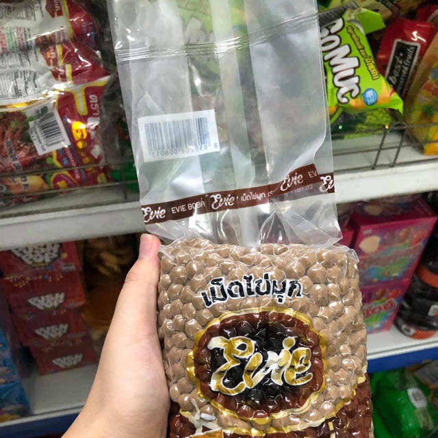 Trân châu đen caramel Evie Thái Lan 36k/ 1 túi 1 kg