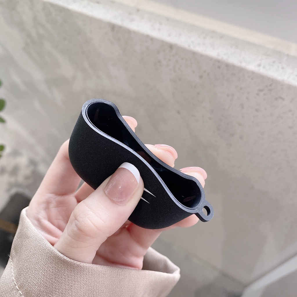 Vỏ hộp sạc tai nghe SPRISE có lỗ gắn móc khóa thời trang thích hợp cho Airpod 1/2 / Pro/3