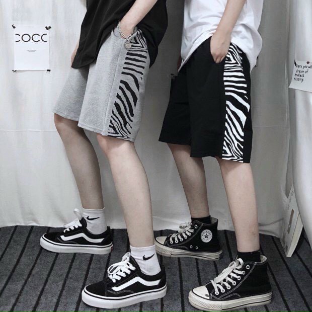 Quần short nỉ cao cấp phong cách unisex dễ phối đồ phong cách thể thao đường phố Hàn Quốc ulzzang