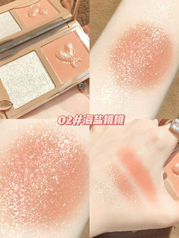 [Hàng mới về] Phấn trang điểm ánh nhũ ngọc trai lấp lánh xinh xắn | BigBuy360 - bigbuy360.vn
