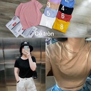 Áo thun cổ tròn xuất nhật hãng Gu