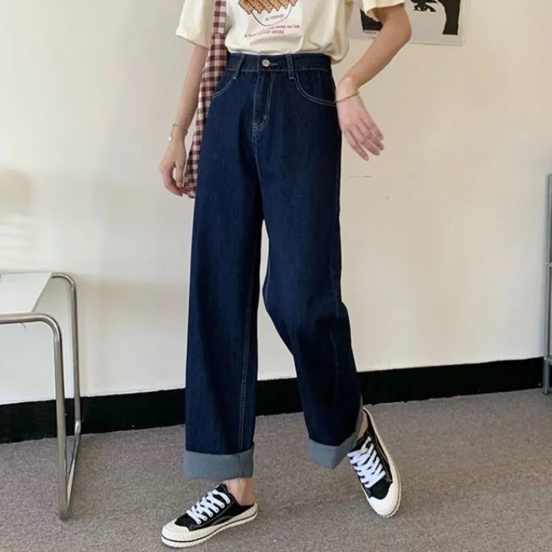 Quần jeans phong cách Retro cổ điển