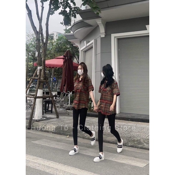 Sơmi kẻ mẫu mới siêu hót