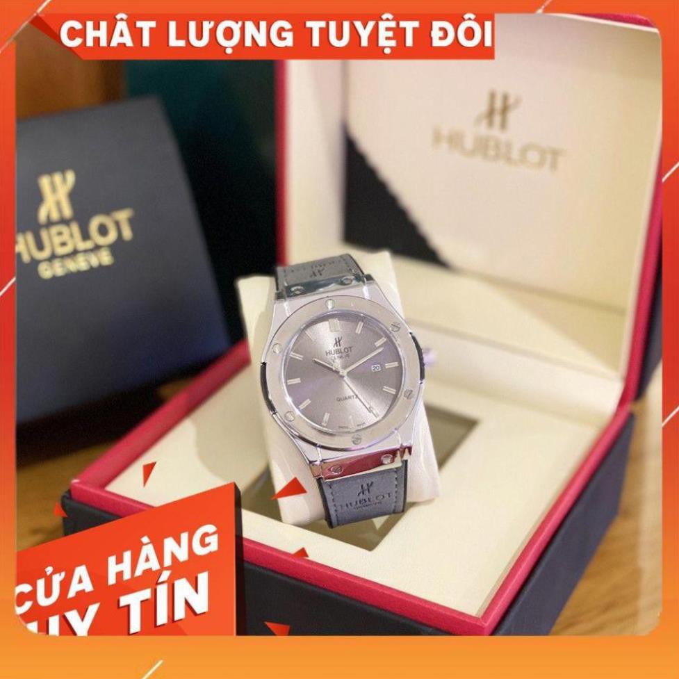 [Free Ship]  (Hublot) Đồng hồ nam Hublot - nam nữ size 42-36 hàng đẹp fullbox bảo hành 12th