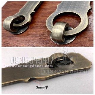 Chốt Khóa Cổ Điển Đồng Sẫm