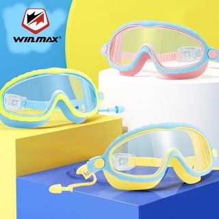 Kính bơi WINMAX chống tia UV chống tràn nước kèm nút bịt tai cho trẻ em và thumbnail