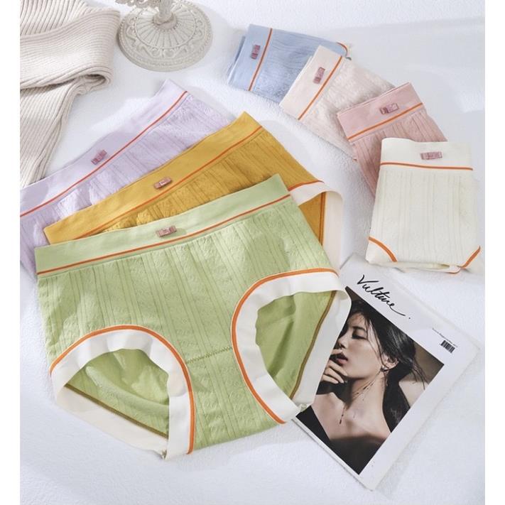 Quần Lót Nữ Cradin❤️Quần lót cotton viền ren vải mềm ôm bụng nâng mông,thông hơi co giãn 4 chiều 5599